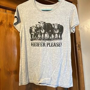 Cow tee